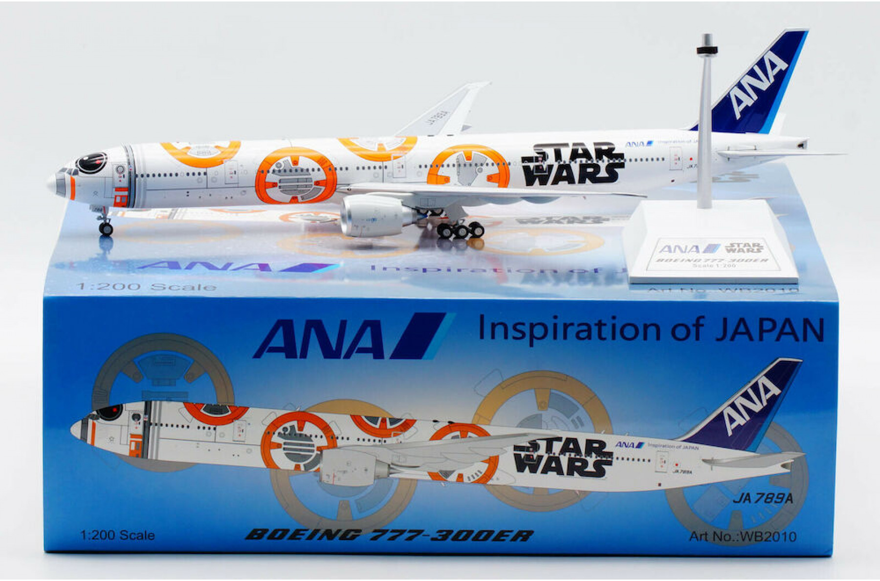 ANA All Nippon Airways Boeing 777-300ER JA789A 'Star Wars BB-8' (WB2010)